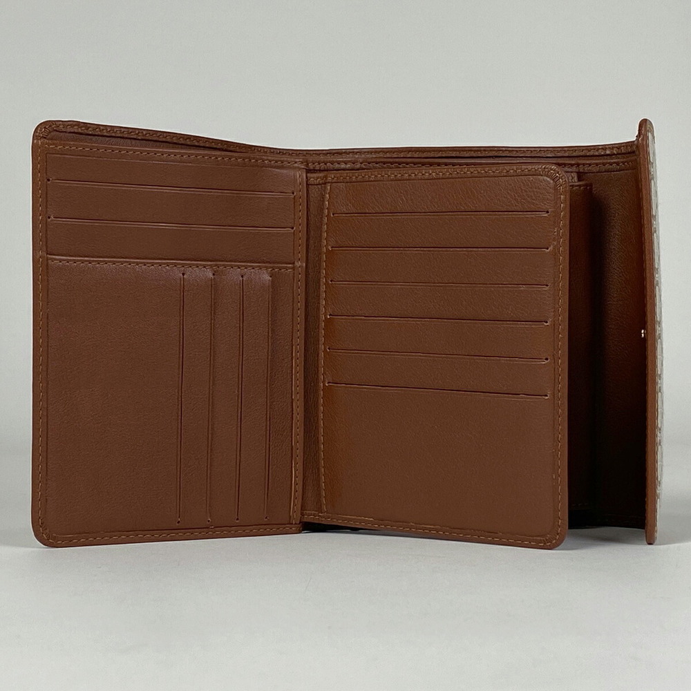 Celine Beige fold Tri Wallet Macadam - Picture 6 of 6